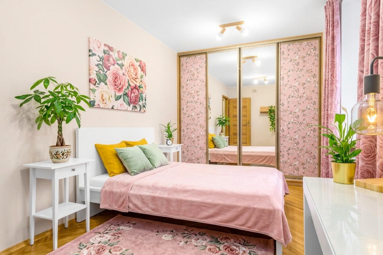 The same room reimagined in harmony with Vastu